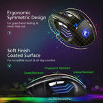 Ergonomic 7 Button Wired Gaming Mouse With Backlight