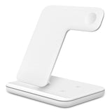 3in 1 Qi Fast Wireless Charger Stand 15W Max