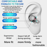 Waterproof TWS Mini Wireless Earpiece with  Bluetooth & Mic