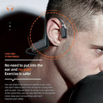 Bone Conduction, Wireless  Bluetooth 5.0, Stereo Hands-free Ear Hook  with Microphone, waterproof for sports