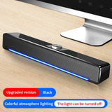 USB/ Bluetooth  Stereo  Sound bar with  LED & Built in Subwoofer