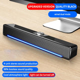 USB/ Bluetooth  Stereo  Sound bar with  LED & Built in Subwoofer