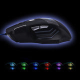 Ergonomic 7 Button Wired Gaming Mouse With Backlight