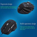 Ergonomic 7 Button Wired Gaming Mouse With Backlight