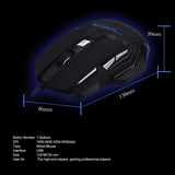 Ergonomic 7 Button Wired Gaming Mouse With Backlight