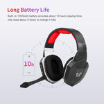 HW-N9U 2.4G Wireless Gaming Headset Virtual 7.1 Surround Sound with Removable Microphone