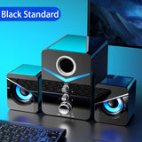 ZK50 Bluetooth +  Wired 3.5 mm Aux cable Computer Speakers Loudspeaker Bass Subwoofer