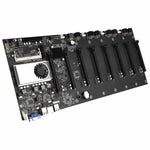 BTC-D37 Miner Motherboard with  8 Video Card Slots, DDR3 Memory and  Integrated VGA graphics interface