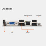 BTC-D37 Miner Motherboard with  8 Video Card Slots, DDR3 Memory and  Integrated VGA graphics interface