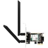 Dual band 3000Mbps Intel AX200 PCIe Wifi Adapter