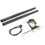 Dual band 3000Mbps Intel AX200 PCIe Wifi Adapter