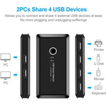 USB 3.0 KVM 2 port Switch for Sharing up to 4 Devices