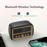 Retro Bluetooth Speaker With Subwoofer